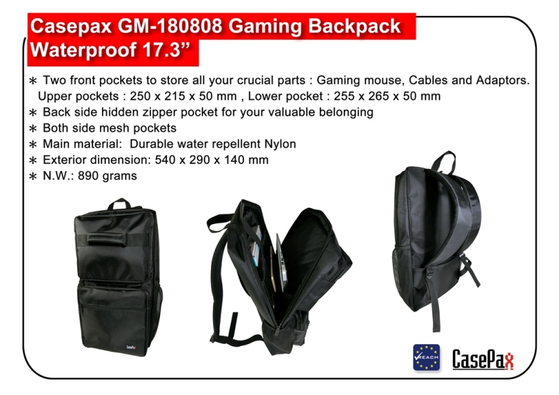 GM-180808 Gaming Backpack